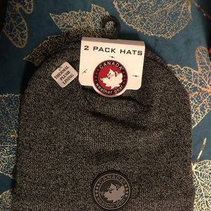 Canada weather gear 2pk hats